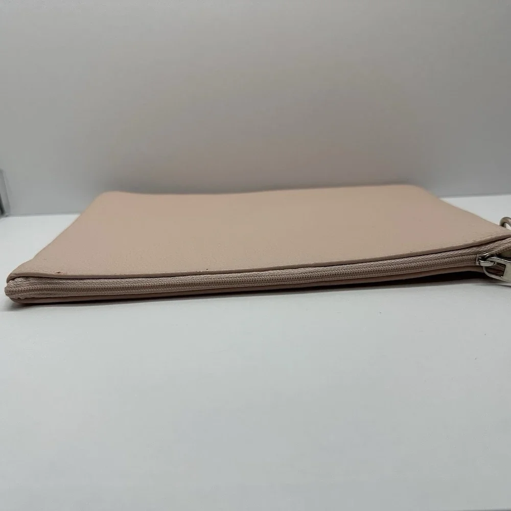 JEWELL By Thirty One Pink Pebbled Pouch‎ Wristlet Accessory Bag (No Strap)